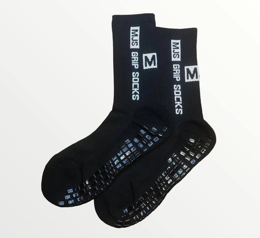 MJS Professional Grip Socks - Black